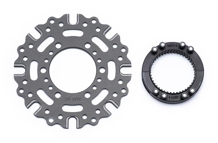 Wilwood Hub Kit-Splined Sprint Axle Clamp-Dynamic 8 x 7.00 BC w/ T-Nuts (GEN II)