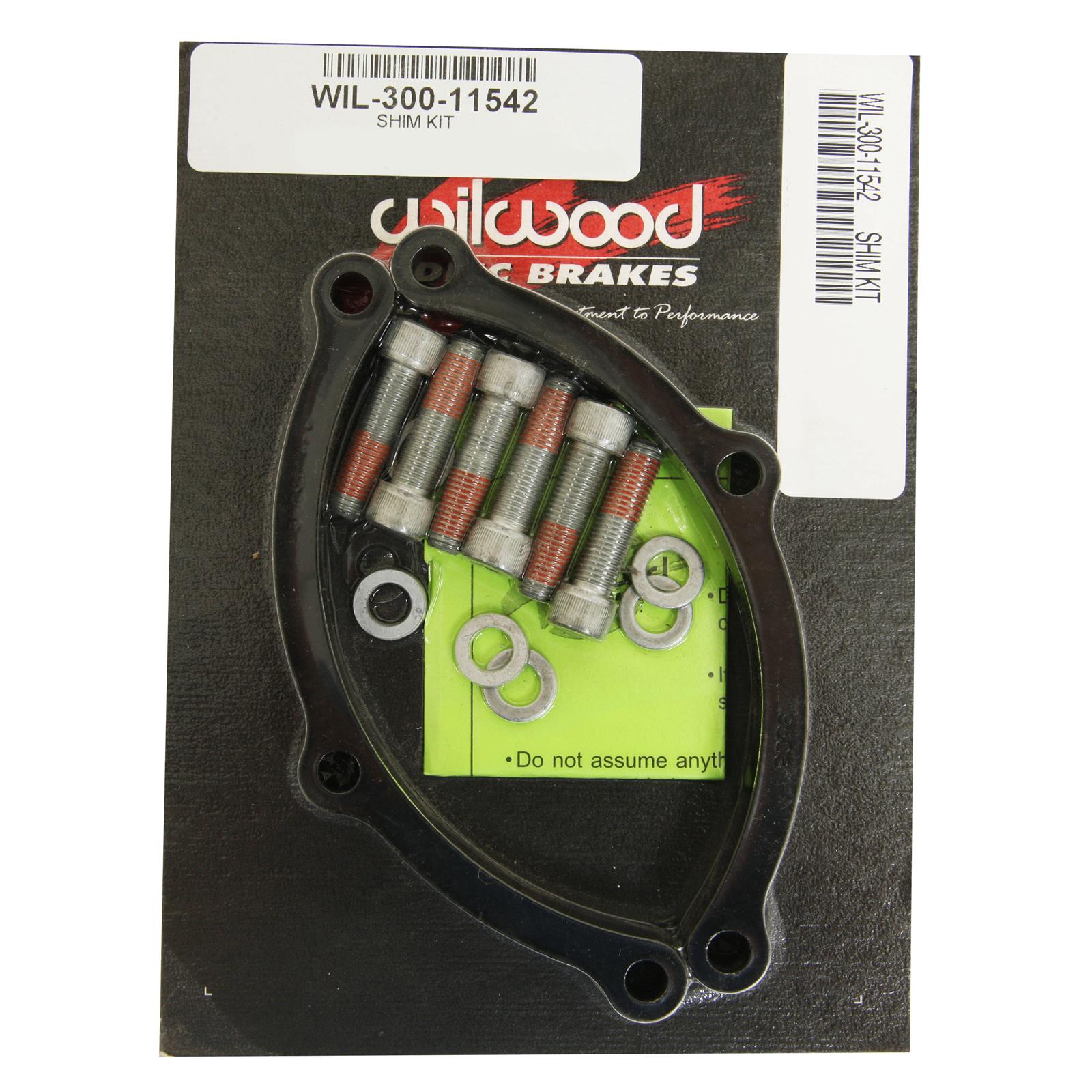 Wilwood Disc Brakes 30011542 Wilwood Caliper Bracket Spacers Summit