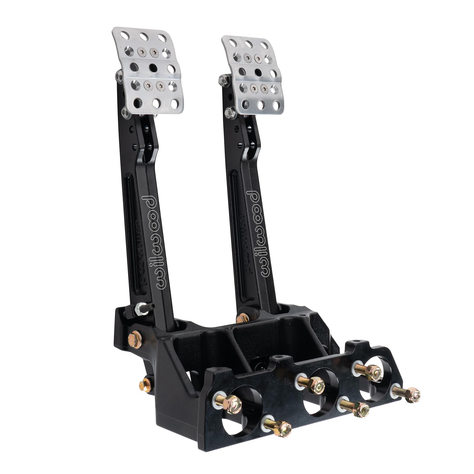 Wilwood Reverse Swing Triple Master Cylinder Pedal w/Balance Bar thumbnail 2