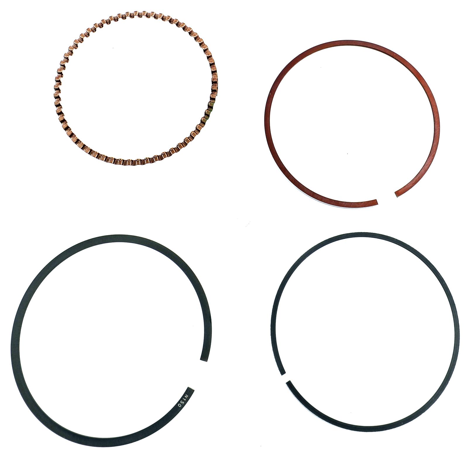 Amazon.com: Lil Red Barn Piston Rings Compatible with Kawasaki FR651V  FR730V FS730V FX651V FX730V 4 Stroke Engines Replaces Part # 13008-0569 :  Automotive