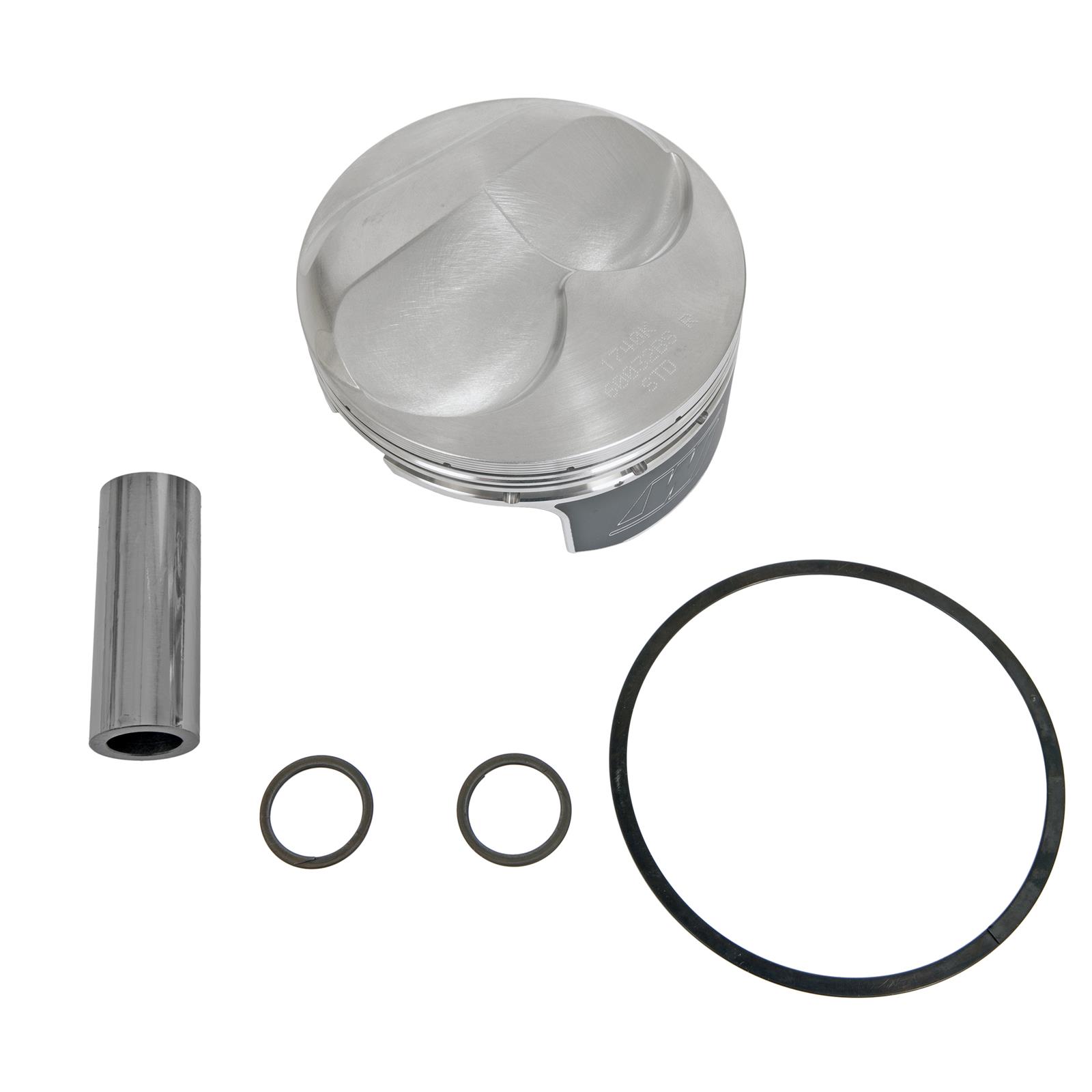 Wiseco Professional Series Pistons 60032RBS Piston, Forged, Dome, Chevy 23 Degree, Right, Each