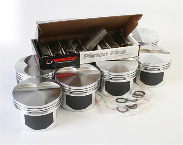 Wiseco Pro Tru Street Pistons PTS500A3 Pistons, Forged, Flat, 4.030 in. Bore, Ford, Small Block, Kit thumbnail 2