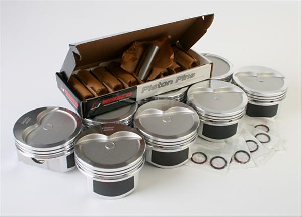 Wiseco Pro Tru Street Pistons PTS510A4 Pistons, Forged, Flat, 4.165 in. Bore, Chevy, Small Block, Set of 8 thumbnail 2