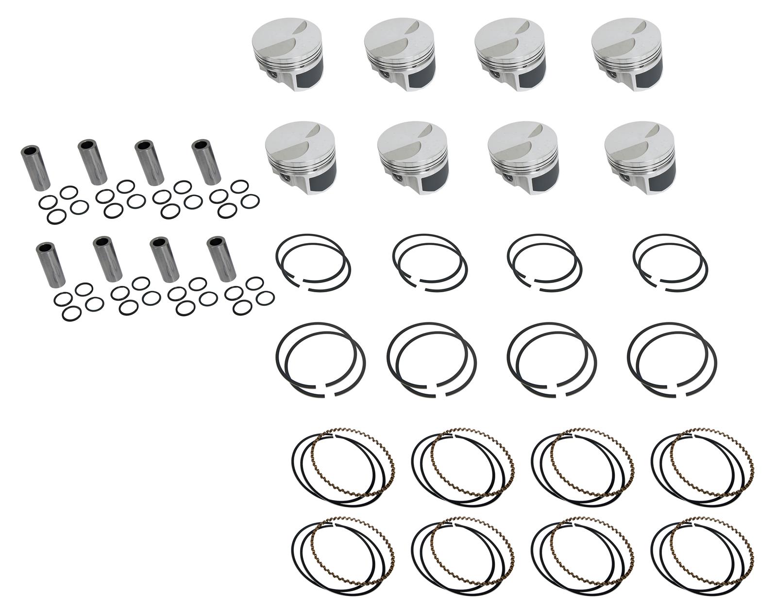 Wiseco Ford 460 4.390in Bore 1.756in CH -5.40 CC Pro Tru Piston Set thumbnail 3