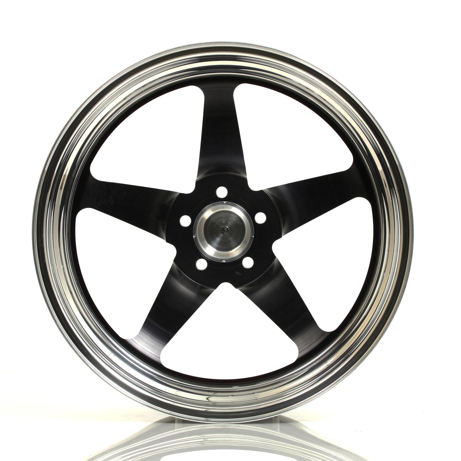 Weld S71 20x7 / 5x4.5 BP / 1.8in. BS Black Wheel (High Pad) - Non-Beadlock thumbnail 4