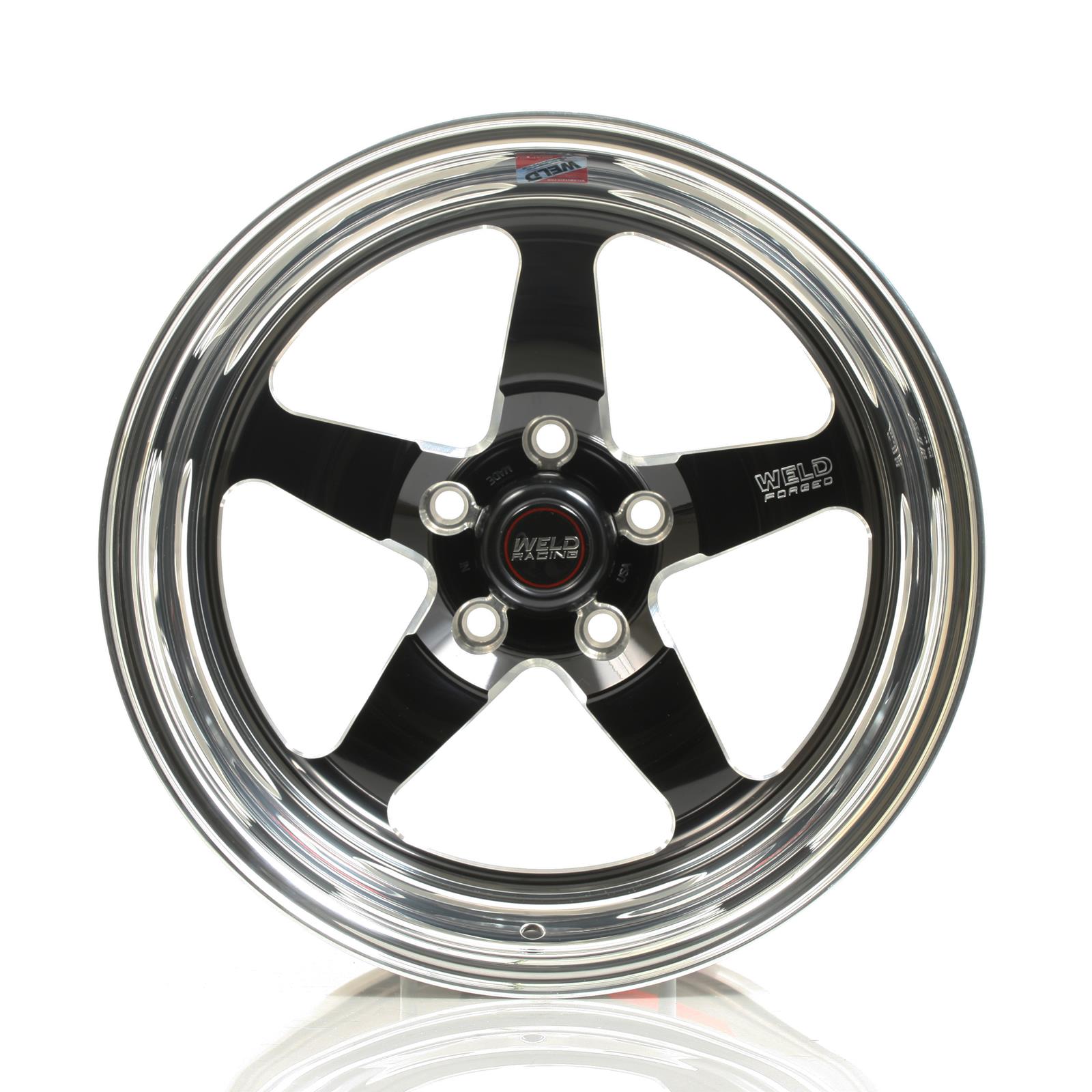 Weld S71 17x11 / 5x115mm BP / 5.7in. BS Black Wheel (High Pad) - Non-Beadlock thumbnail 3
