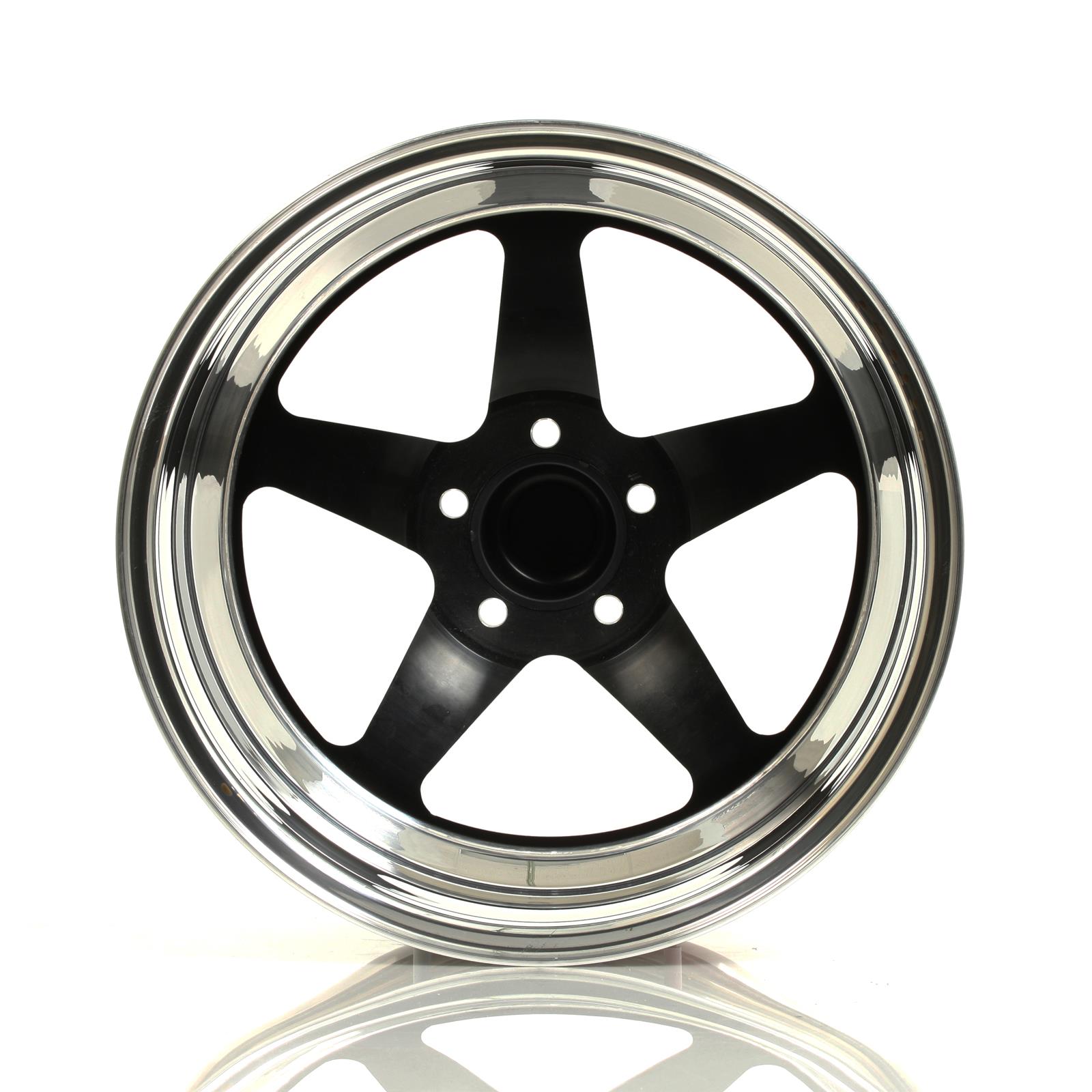 Weld S71 17x8 / 5x4.5 BP / 5.9in. BS Black Wheel (Low Pad) - Non-Beadlock thumbnail 3