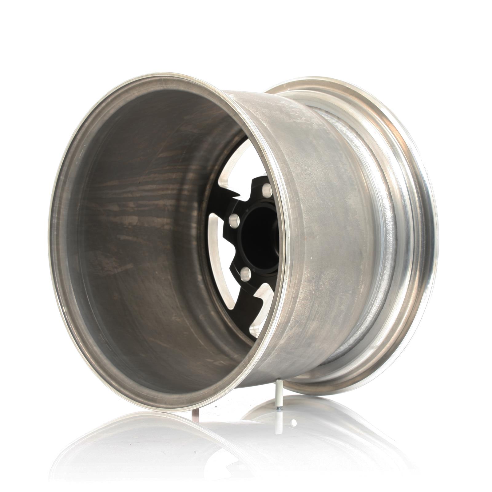 wel71MB-510N75C Weld S71 15x10 / 5x120mm BP / 7.5in. BS Black Wheel (Medium Pad) - Non-Beadlock JP店 Weld S71 Wheel 15x10 5x120 51mm Black Center - Polished Shell