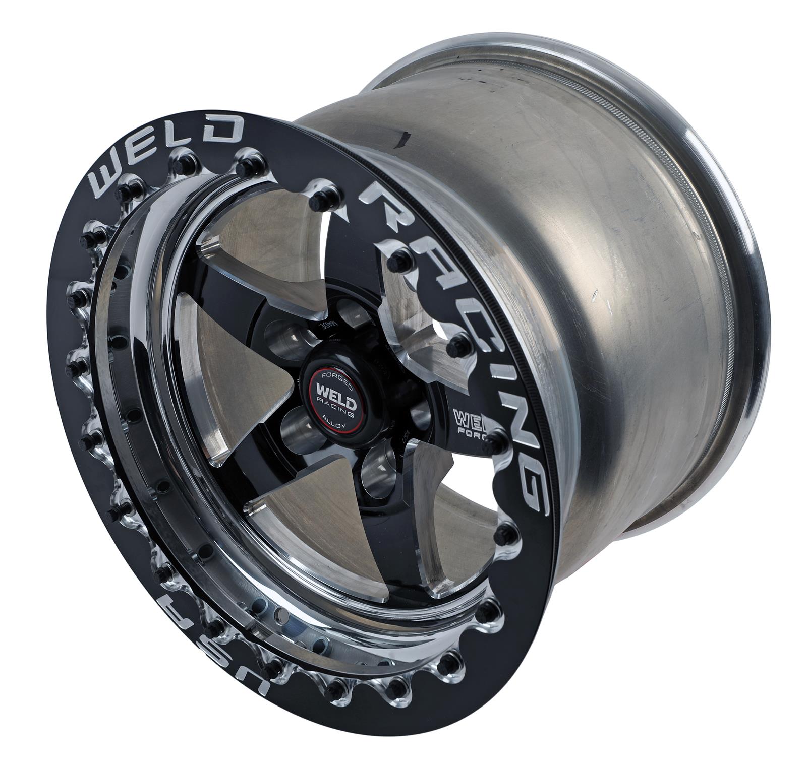 Weld Racing 71MB510A65F Weld Racing RT-S S71 Forged Aluminum Black