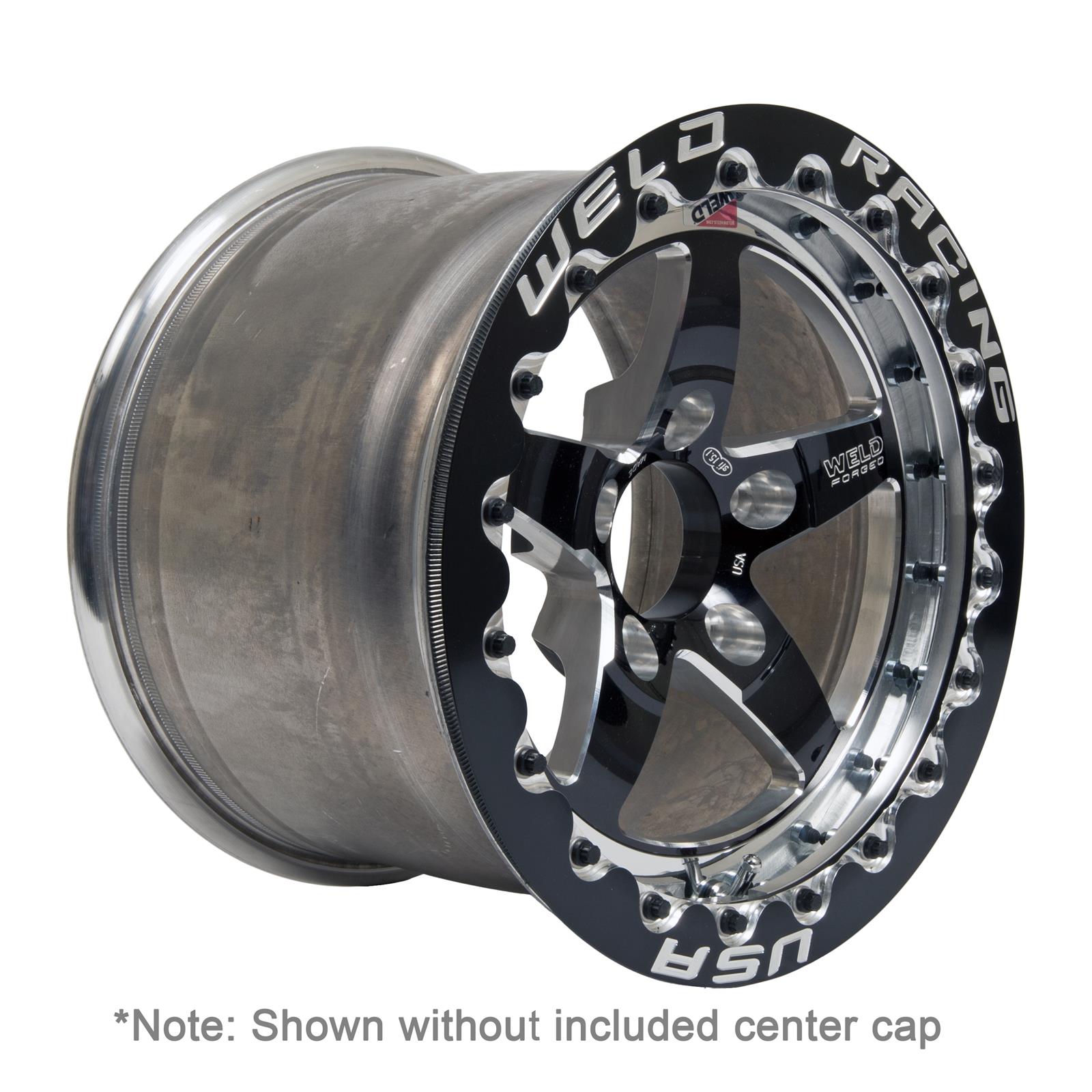 Weld Racing 71MB510N75D Weld Racing RT-S S71 Forged Aluminum Black