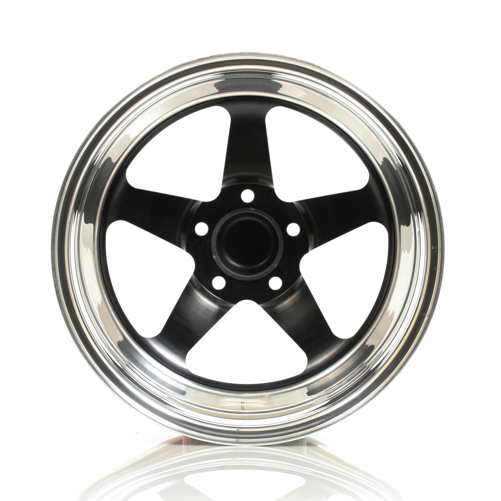 Weld S71 17x8 / 5x4.75 BP / 5.8in. BS Black Wheel (Medium Pad) - Non-Beadlock thumbnail 4