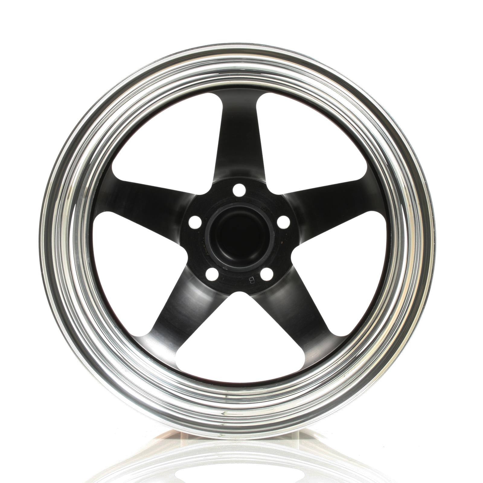 Weld S71 18x9 / 5x4.75 BP / 5.2in. BS Black Wheel (Medium Pad) - Non-Beadlock thumbnail 3