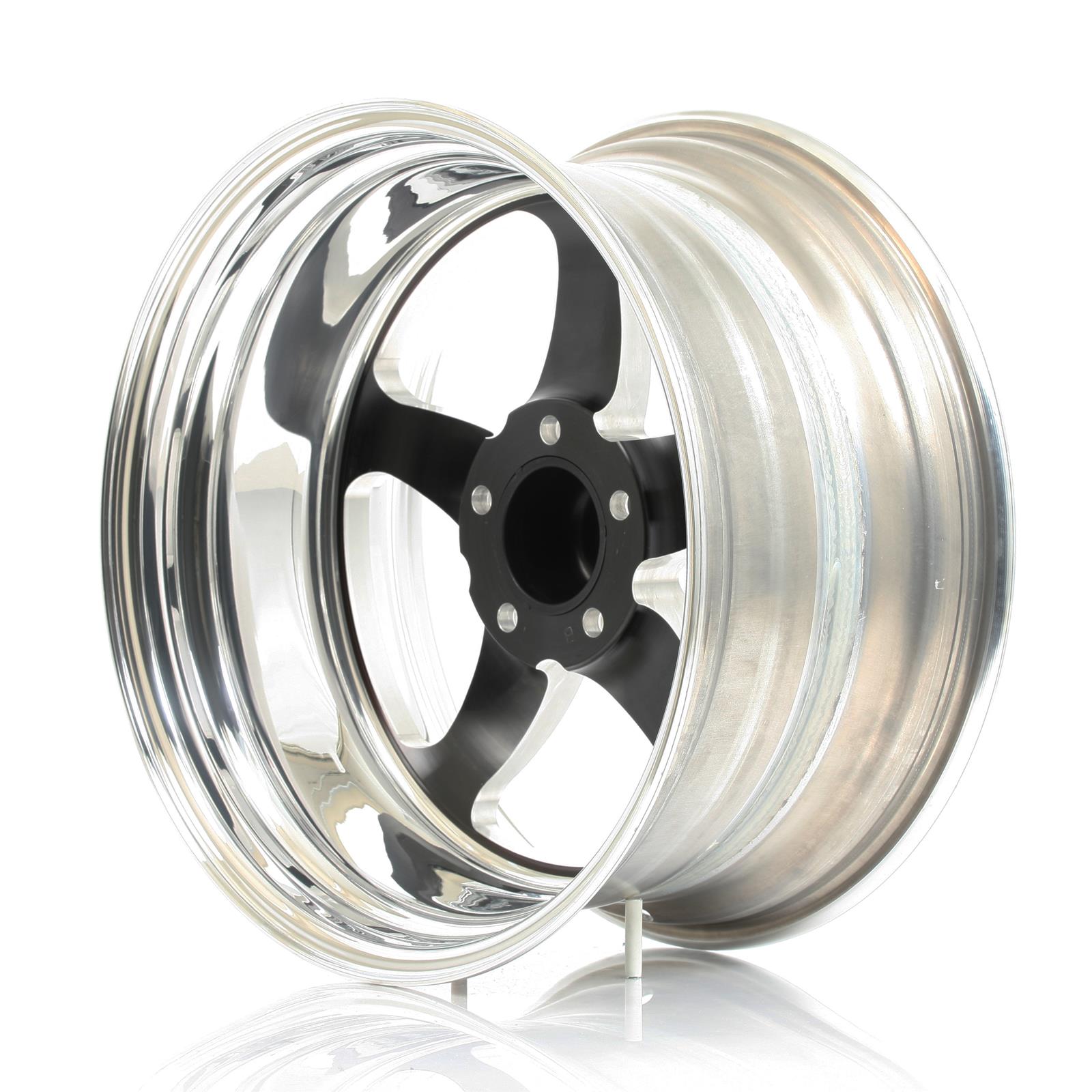 Weld S71 18x9 / 5x4.75 BP / 5.2in. BS Black Wheel (Medium Pad) - Non-Beadlock thumbnail 2