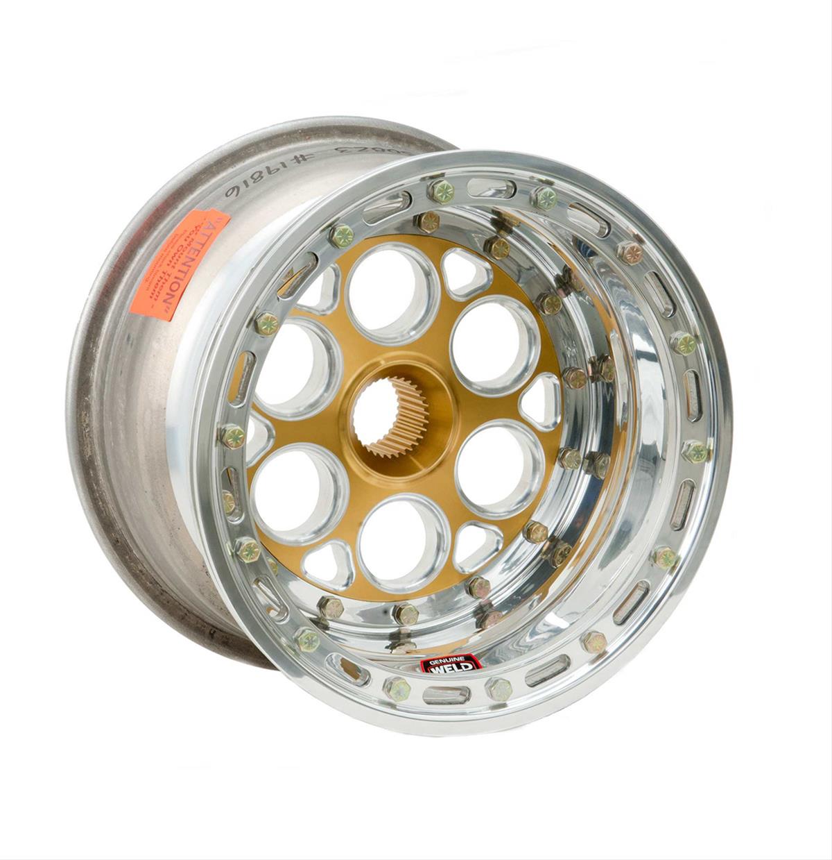 Weld Racing 73431021 Weld Racing Magnum Midget Spline Gold Anodized