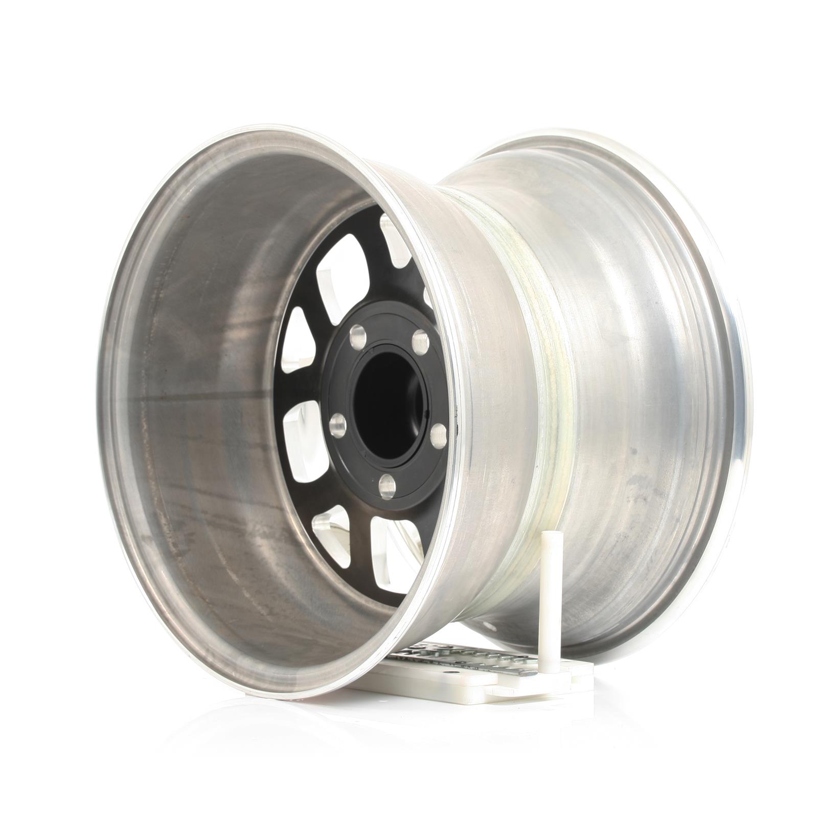 Weld S76 15x10.33 / 5x4.75 BP / 4.5in. BS Black Wheel (Low Pad) - Non-Beadlock thumbnail 3