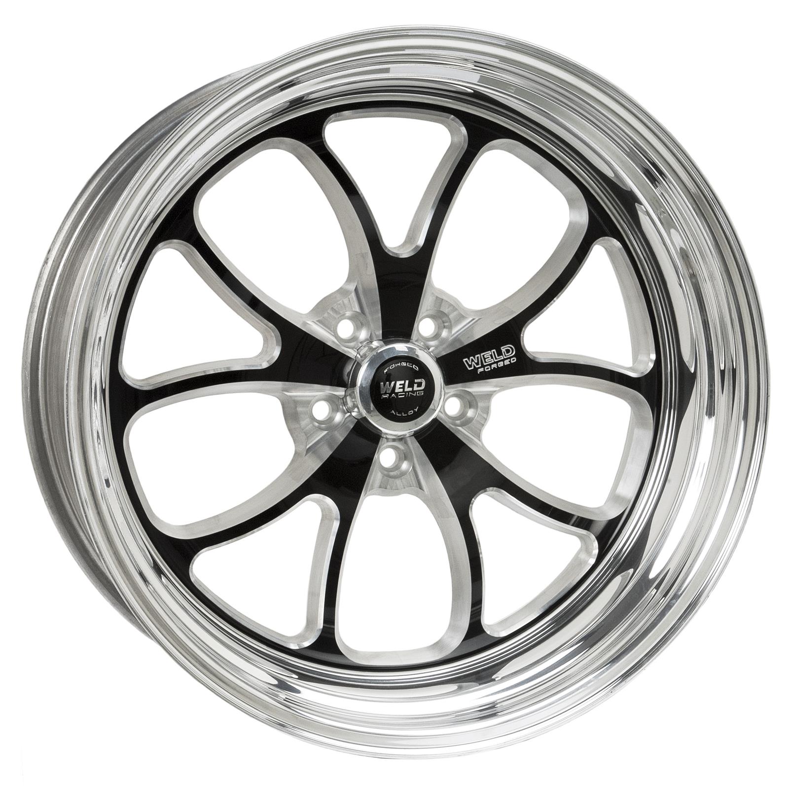 Weld Racing 76LB508B45F Weld Racing RT-S S76 Forged Aluminum Black ...