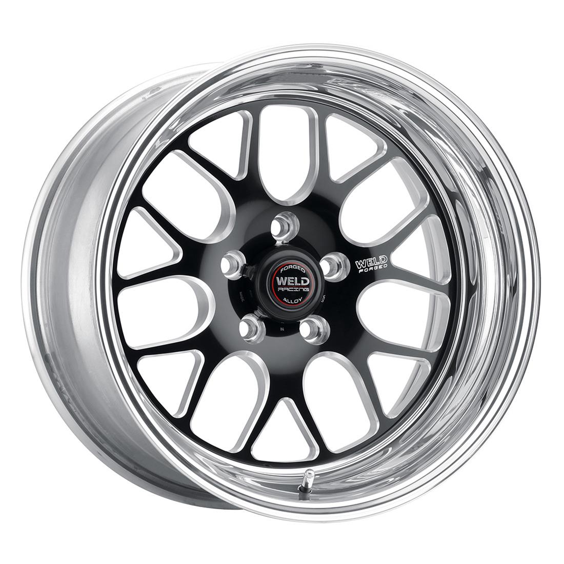 Weld S77 HD 20x9 / 5x135 BP / 5.5in. BS Black Wheel (Low Pad) - Non-Beadlock