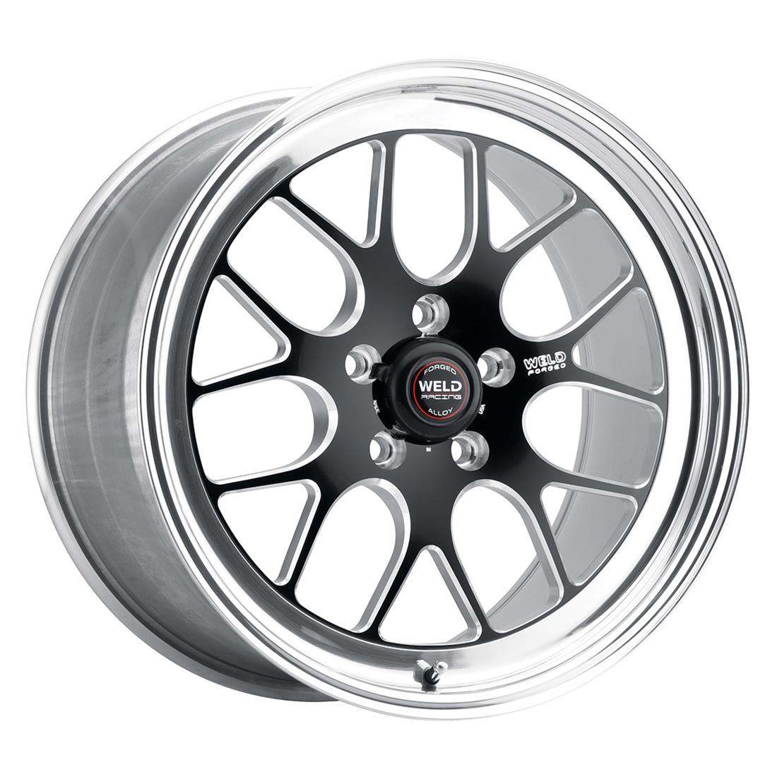Weld S77 18x5.0 RT-S HD 6X5.5 1.6 BS Black 3.540 ID low Pad