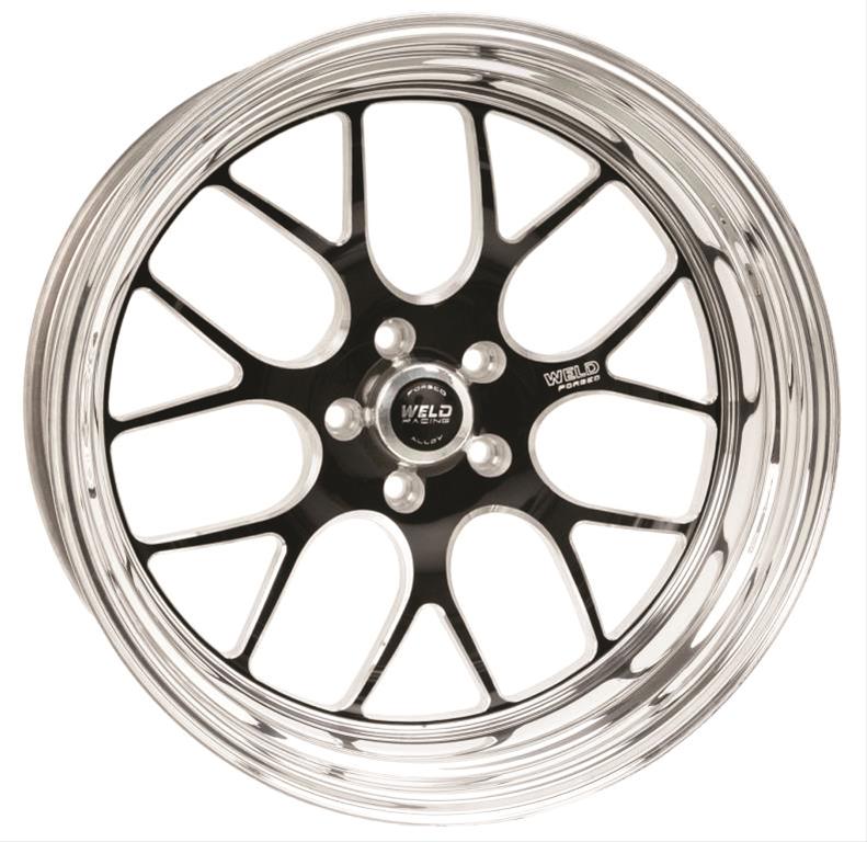 Weld Racing 77MB8090B47A Weld Racing RT-S S77 Forged Aluminum Black  Anodized Wheels | Summit Racing