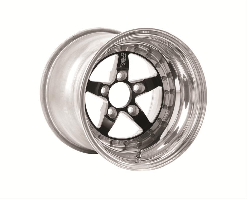 Weld Weldstar 15x9 / 5x4.75 BP / 5.5in. BS Black Wheel - Non-Beadlock