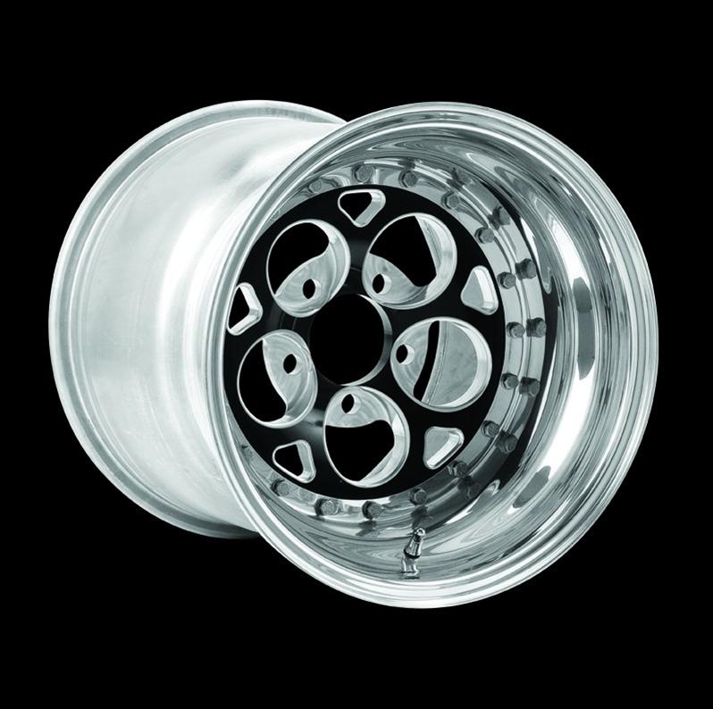 Weld Magnum III 15x9 / 5x4.75 BP / 4.5in. BS Black Wheel - Non-Beadlock thumbnail 3