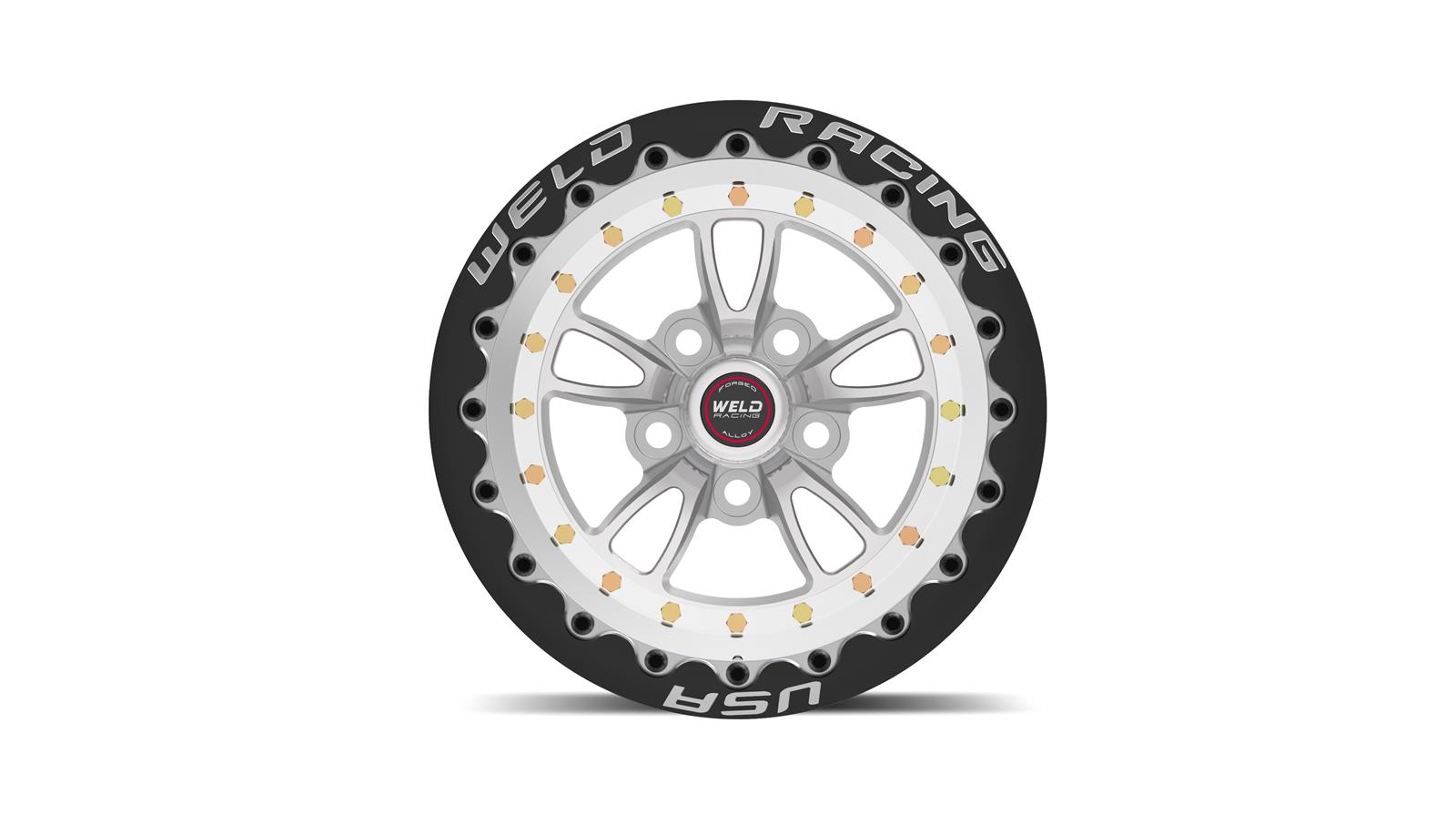 MOJO アルミブロック ブロック　1/2プレス　3/8リターン Weld Racing 793P58276F Weld Racing RT Full Throttle Polished