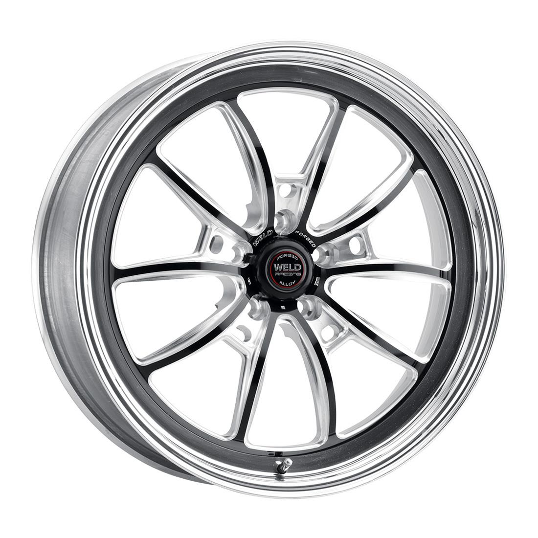 Weld Racing 80HB8110B66A Weld Racing RT-S S80 Forged Aluminum Black  Anodized Wheels | Summit Racing