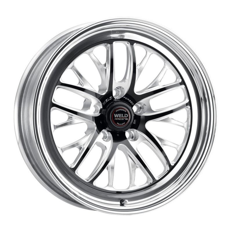 Weld 18X5.0 S82 5X4.75 2.1BS (-23mm offset) Black 3.18 ID High Pad thumbnail 2