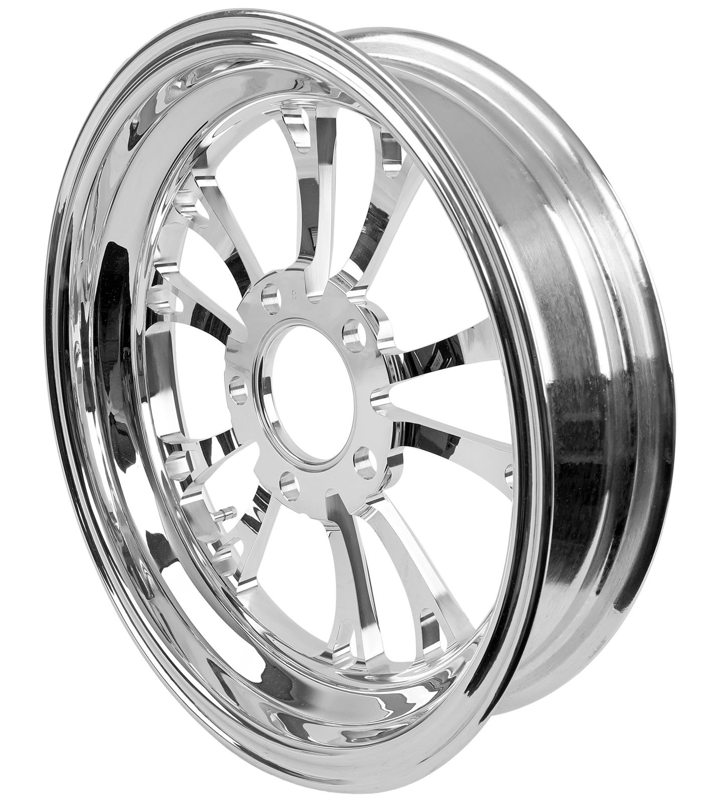 Weld V-Series 1-Piece 15x3.5 / 5x4.75 BP / 2.25in. BS Polished Wheel - Non-Beadlock thumbnail 3
