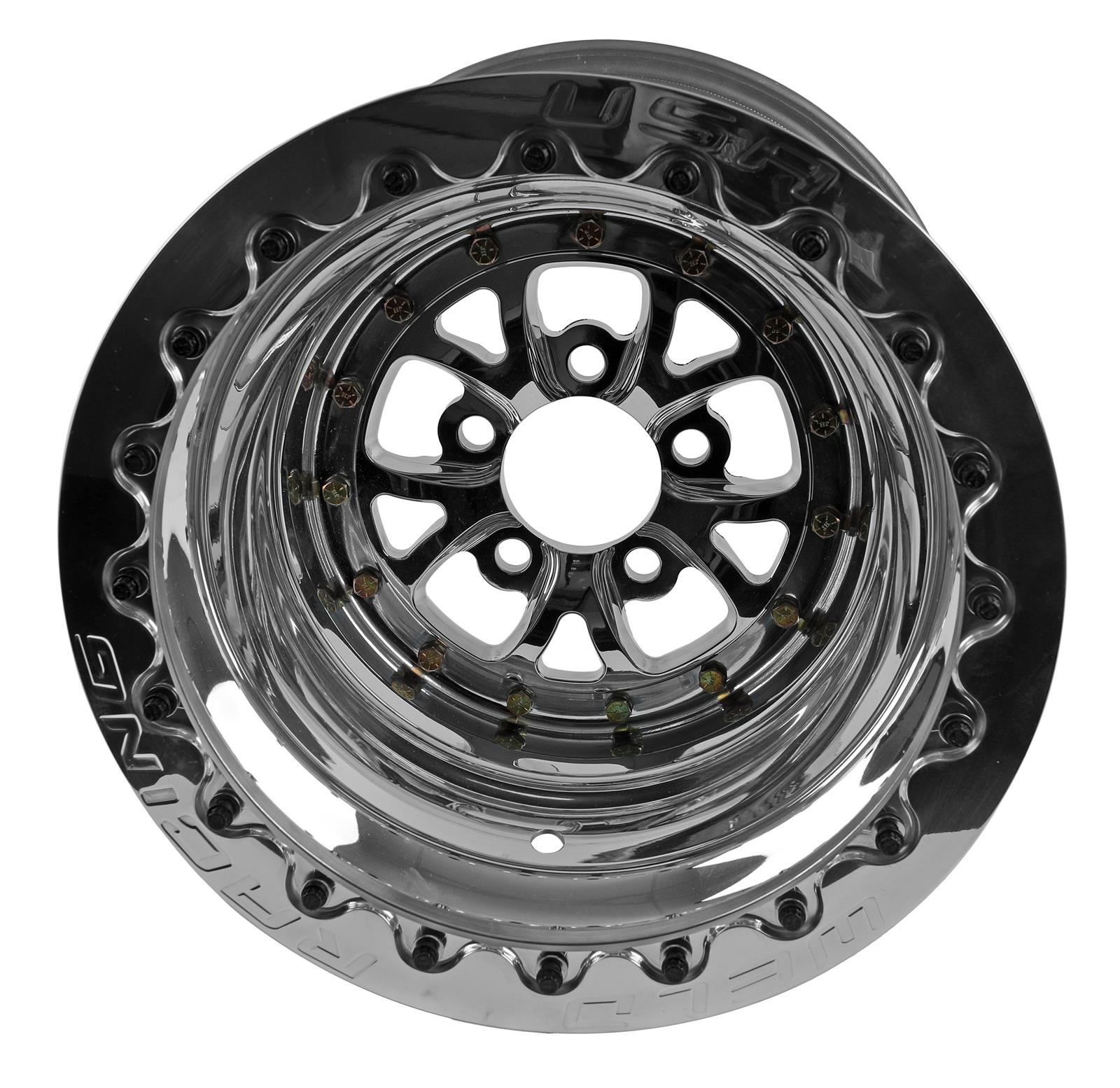 Weld Racing V-Series Polished Mickey Thompson Beadlock Wheels | Summit ...