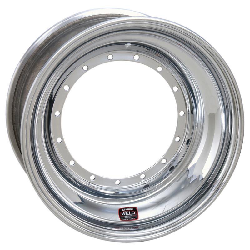 Weld Racing Sprint Direct Mount Rim Shells 860-50803-6 Wheels, 15x8'' Pol (5x9.75'') 3'' BS - NBL - 6-Quarter-Turn Cvr