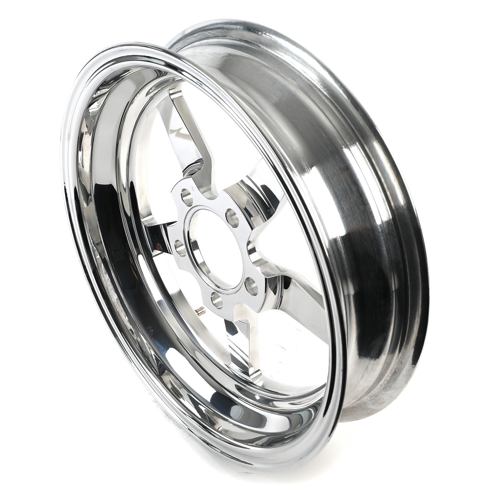 Weld Alumastar 1-Piece 15x3.5 / 5x4.5 BP / 1.75in. BS Polished Wheel - Non-Beadlock thumbnail 2