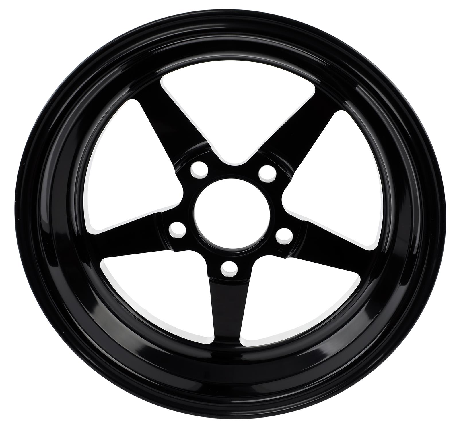 Weld Alumastar 1-Piece 15x3.5 / 5x4.75 BP / 2.25in. BS Black Wheel - Non-Beadlock thumbnail 2