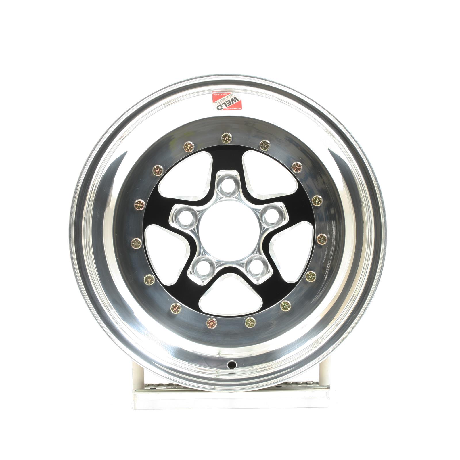 Weld Racing 88B-504272 Weld Racing AlumaStar 2.0 Black Anodized