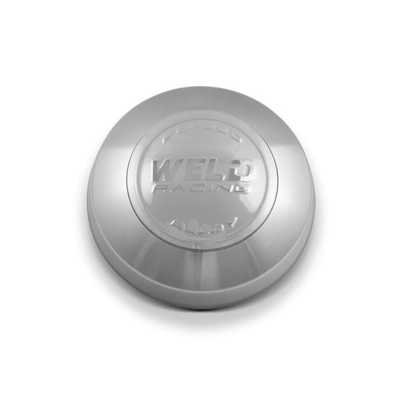 Weld Drag Billet Center Cap w/O-Ring 17x4.5 Lug Mount (Aluminum) - Polished thumbnail 2