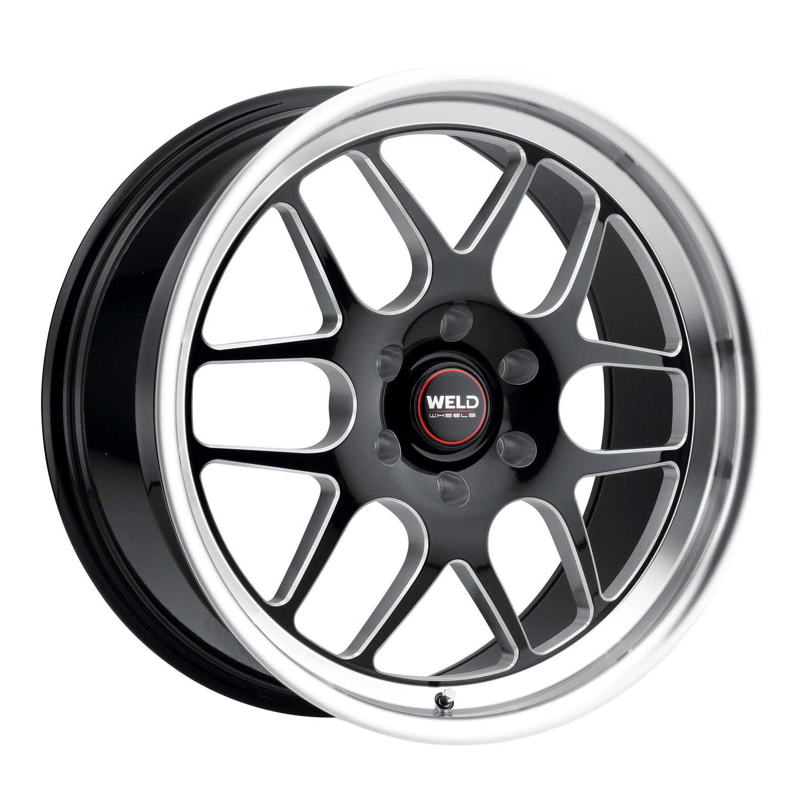 Weld Racing S11009584P28 Weld Racing Solana S110 Gloss Black