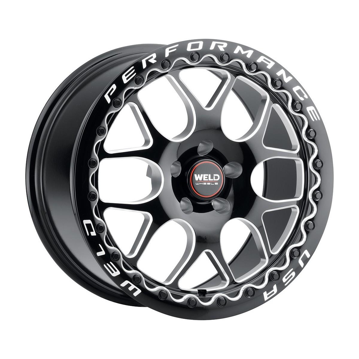 Weld Racing S91082076P53 Weld Racing Solana Beadlock S910 Gloss
