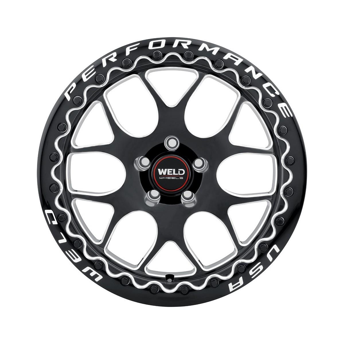 Weld S910 Solana Beadlock 17x10 6x135 ET42 BS 7.15 Gloss Black Wheel MIL Dia 87.1 thumbnail 2