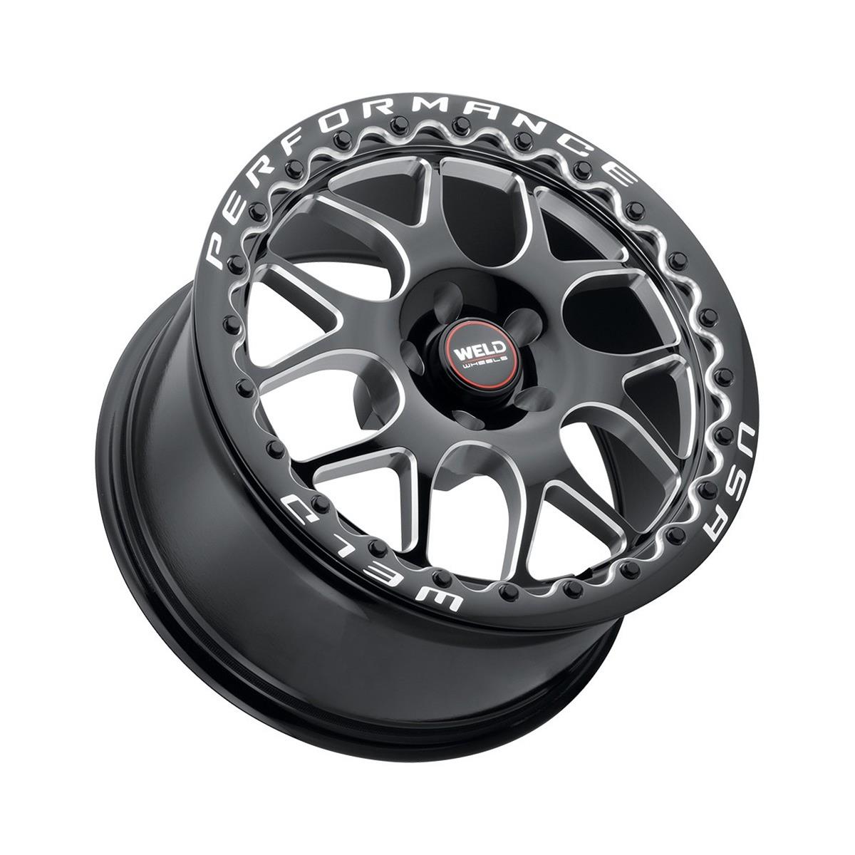 Weld S910 Solana Beadlock 17x10 6x135 ET42 BS 7.15 Gloss Black Wheel MIL Dia 87.1 thumbnail 3