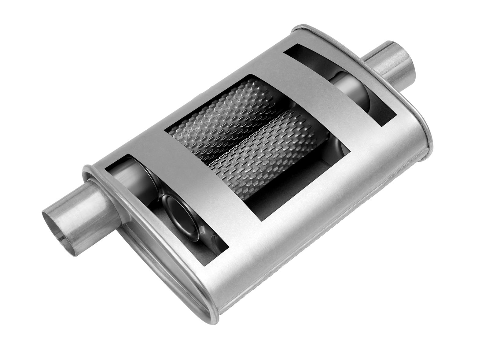 Thrush 17704 Thrush Turbo Mufflers | Summit Racing Thrush 17704 Thrush Turbo Mufflers | Summit Racing