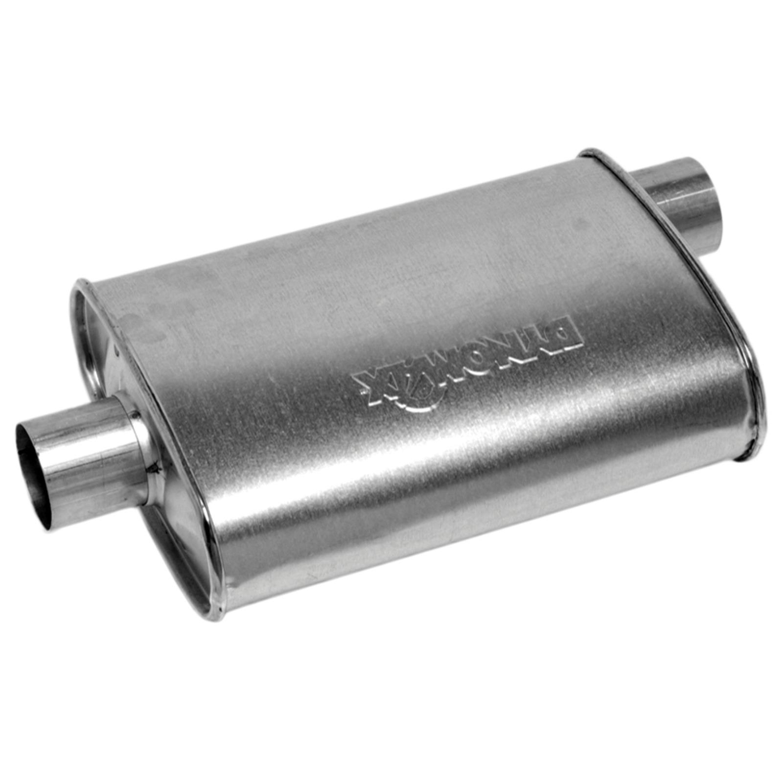 Dynomax Super Turbo 17744 Universal Exhaust Muffler - Performance Muffler With Lifetime Warranty