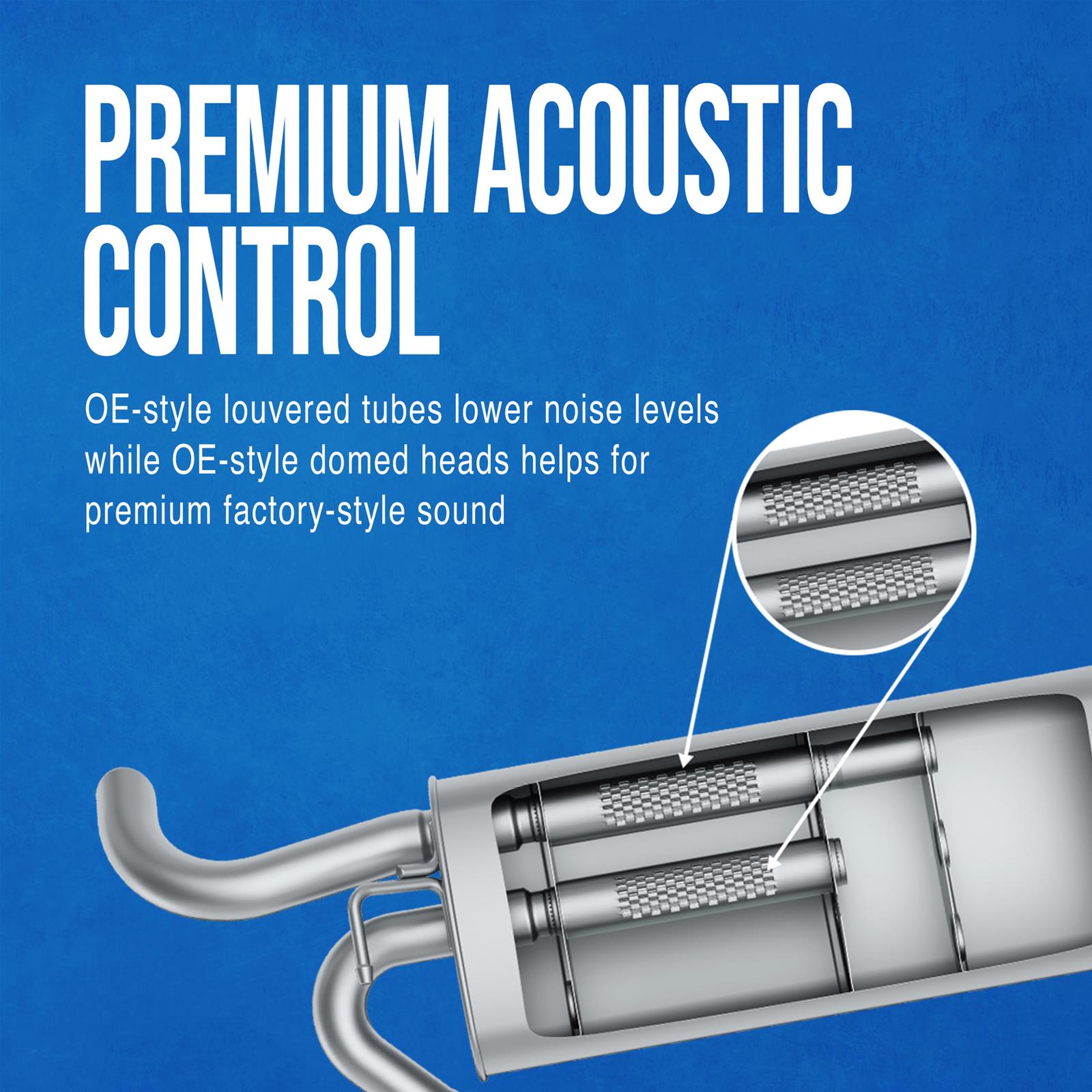 Walker Exhaust 21683 Walker Quiet-Flow SS Mufflers | Summit Racing