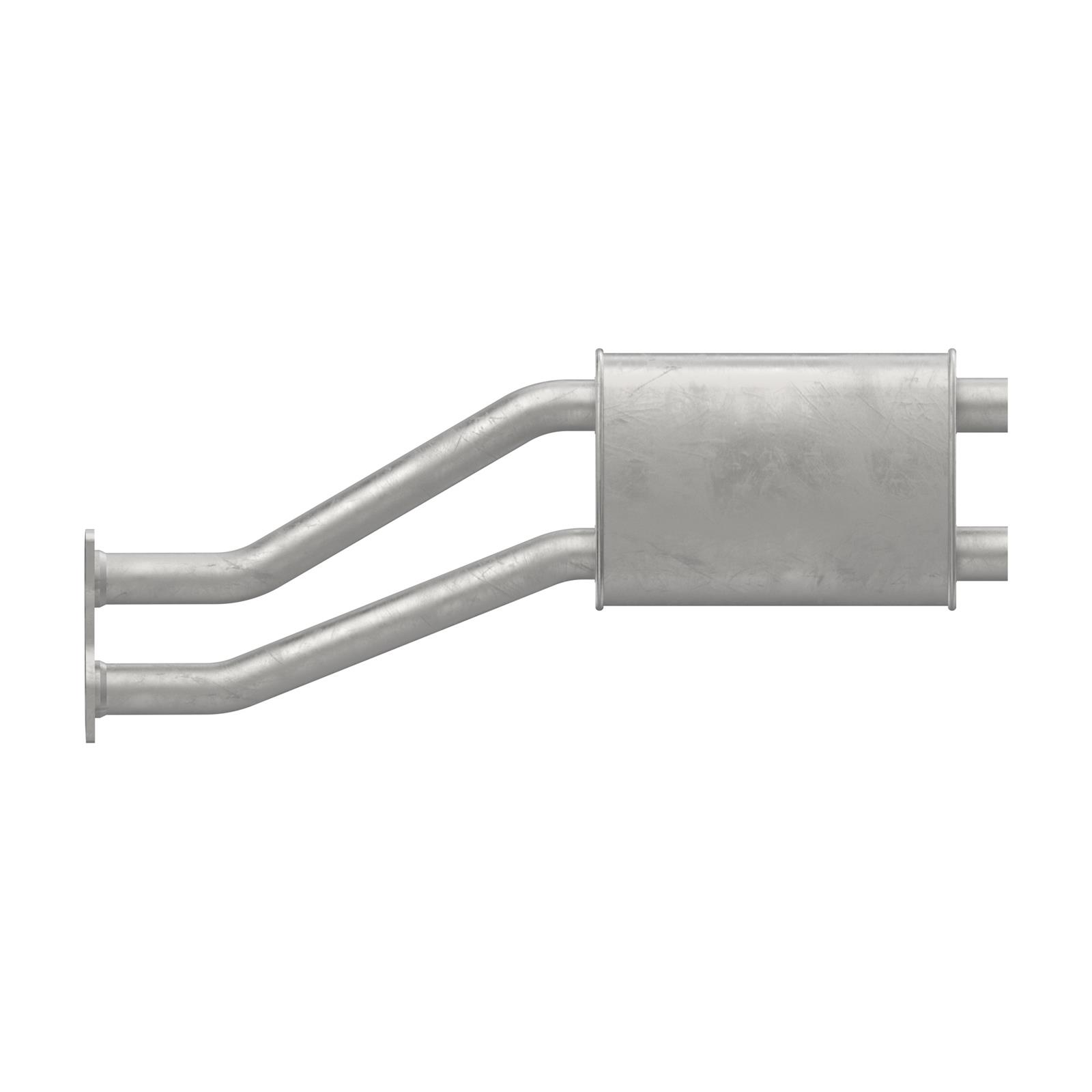 Walker Quiet-Flow 3 Mufflers - Center Outlet Location - Summit Racing