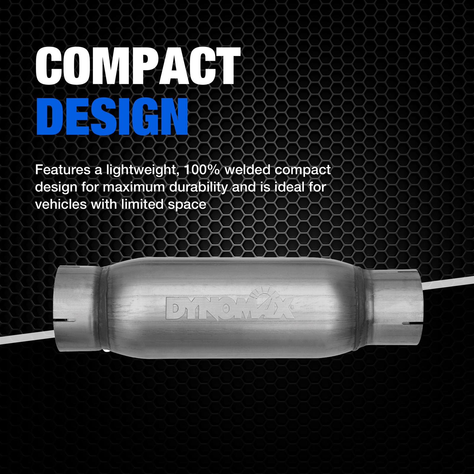 Dynomax Race Bullet Mufflers - Free Shipping on Orders Over $109 at