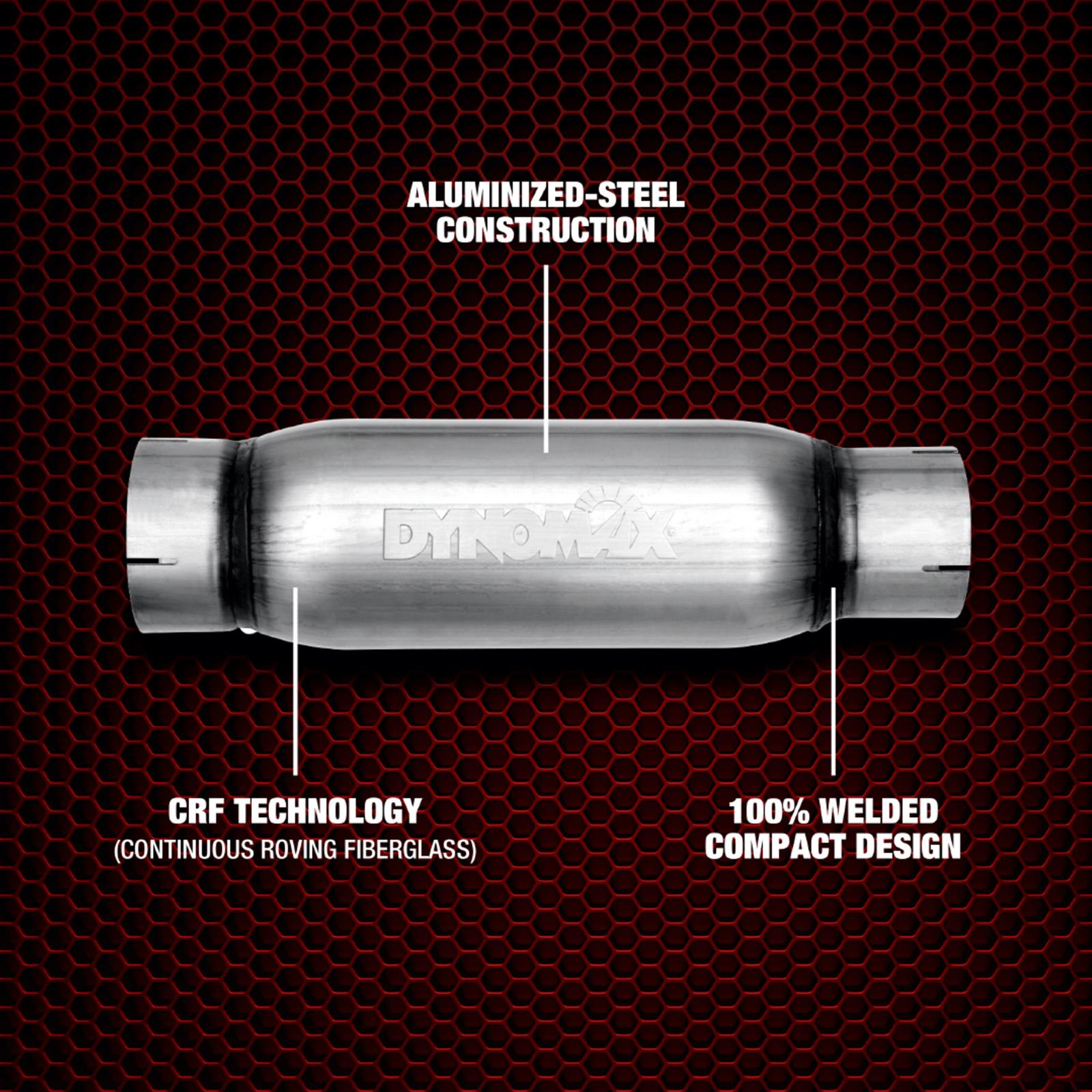 Dynomax Performance 24234 Dynomax Race Bullet Mufflers | Summit Racing