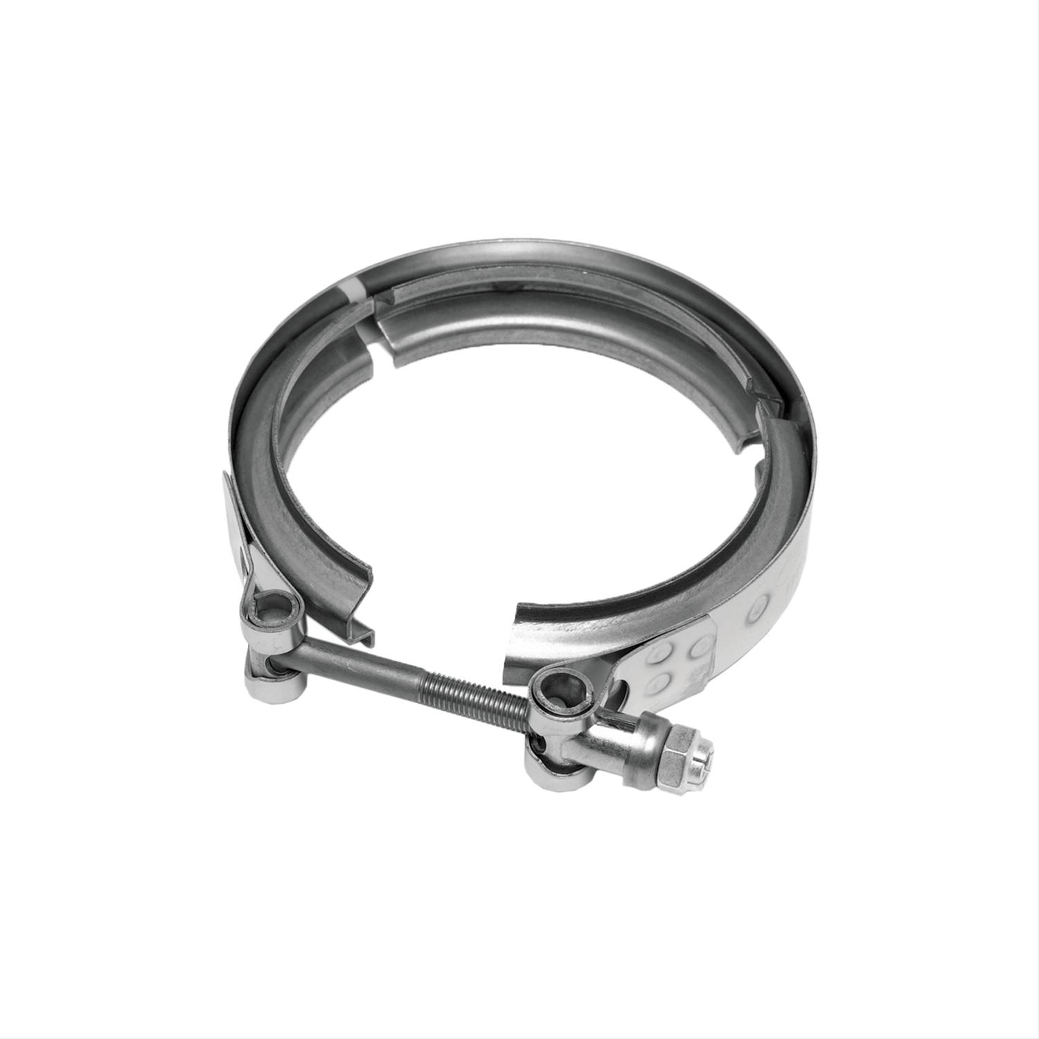 (2) Walker Exhaust 36212 Exhaust Clamp V-Band Style Steel 3.000