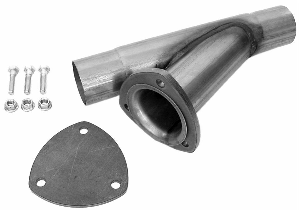 (2) Walker Exhaust Exhaust Cutout Manual Stainless Clamp-On 2 1/4" Dia