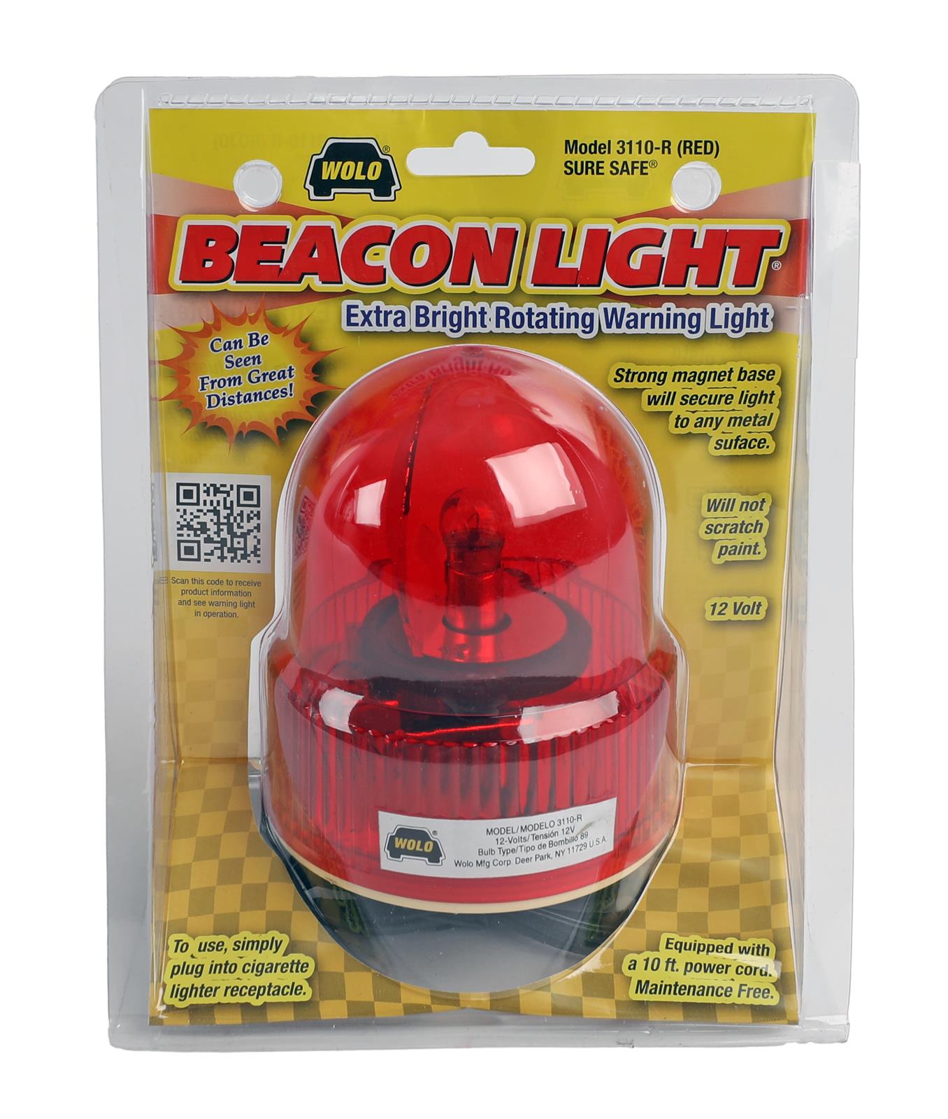 Wolo Manufacturing 3110-R Wolo Beacon Lights | Summit Racing