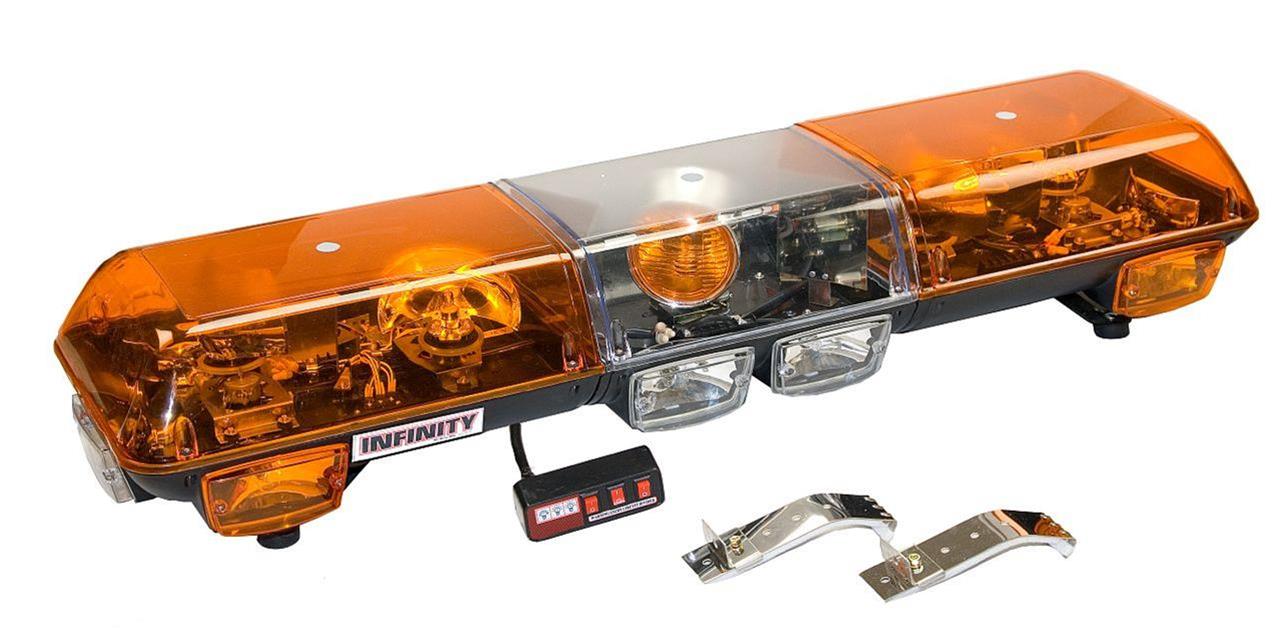 orange light bars for trucks