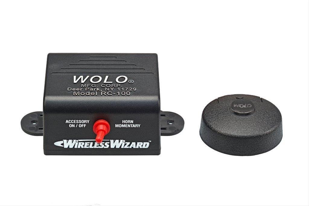 Car & Truck Interior Parts Wolo RC100 Wireless Wizard Universal Wireless Car Horn Remote